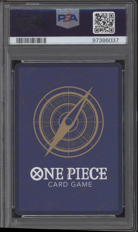 Dracule Mihawk One Piece Card Game Official Event Top Prize Asia Japanese PSA 10
