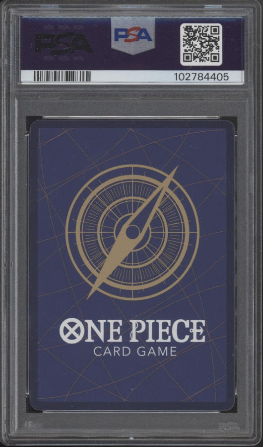Monkey D Luffy One Piece Card Game OP08 Treasure Rare #109 PSA 10 #2