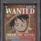 Monkey D Luffy One Piece Card Game OP03 Wanted Alternate Art #012 PSA 10