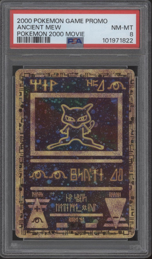 Ancient Mew Pokemon 2000 Movie Promo PSA 8
