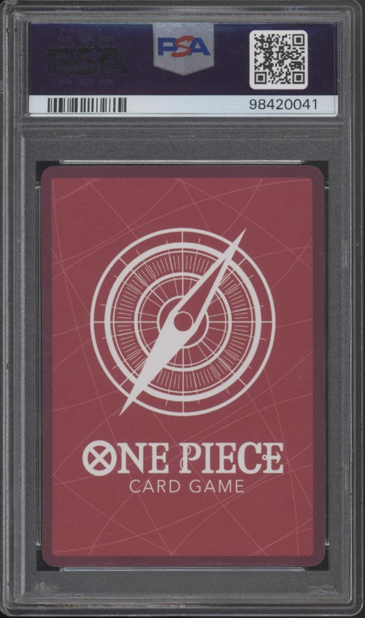 Monkey D Luffy One Piece Card Game PSA Magazine Exclusive Promo #060 PSA 10