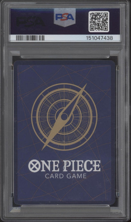 Monkey D Luffy One Piece Card Game OP13 Manga Alternate Art #118 PSA 10