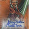 Ashley Eckstein as Ahsoka Tano 2025 Topps Chrome Star Ways Galaxy Auto 05/25