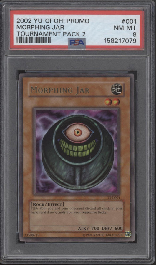 Morphing Jar Yu-Gi-Oh! Tournament Pack 2 Promo #001 PSA 8