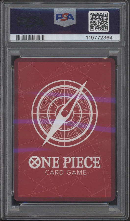Monkey D Luffy One Piece Card Game EB02 Alternate Art #010 PSA 10
