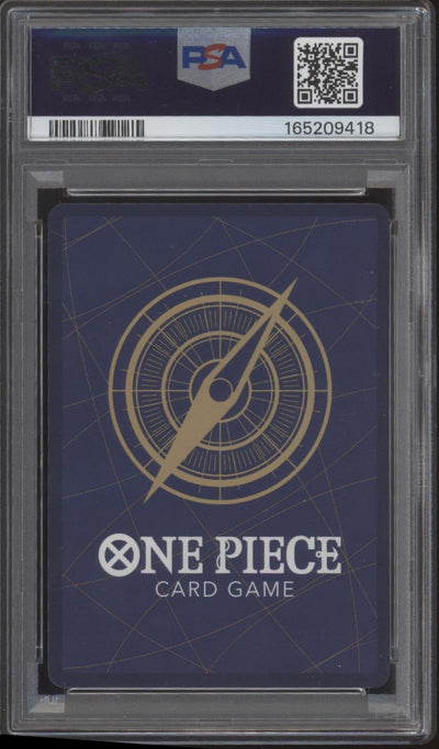 Monkey D Luffy One Piece Card Game English Version 1st Anniversary Set #6 PSA 10