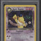 Dark Hypno Pokemon Team Rocket Holo 1st Edition #9 PSA 9