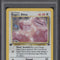 Koga's Ditto Pokemon Gym Challenge Holo 1st Edition #10 PSA 9