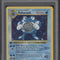 Poliwrath Pokemon Base Set Holo 1st Edition #13 PSA 9