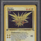 Zapdos Pokemon Fossil Holo 1st Edition #15 PSA 9