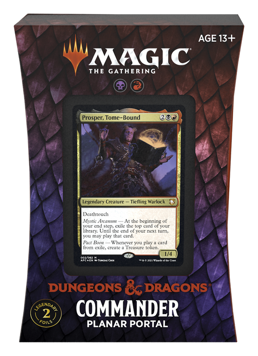 Dungeons & Dragons: Adventures in the Forgotten Realms - Commander Deck Display