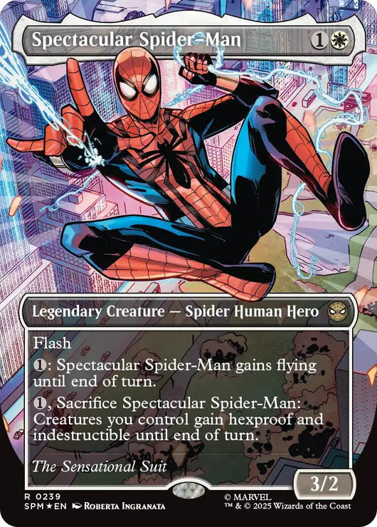 Spectacular Spider-Man (0239) (Borderless) (Textured Foil) [SPM] - Near Mint