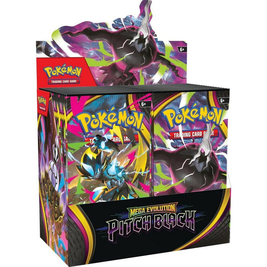 Pokemon: Mega Evolution Pitch Black Booster Box (ME05) *Expected Release Date 07-17-2026*