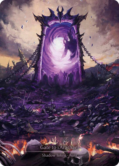 Gate to i'Arathael (Marvel) [IAR222-MV] (Omens of the Third Age)  Cold Foil