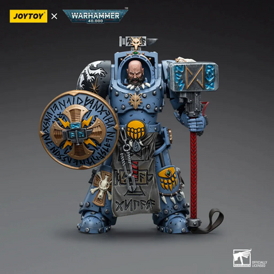 Warhammer Collectibles: 1/18 Scale Space Wolves Arjac Rockfist
