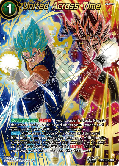 United Across Time (SPR) (BT31-110) [Impact Beyond Dimensions]