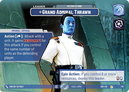 Grand Admiral Thrawn - Victory is Mine (770) (Showcase) (770) [Ashes of the Empire]