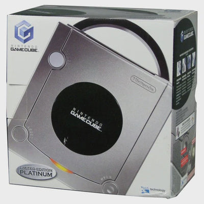 Nintendo Gamecube System Platinum Silver Console