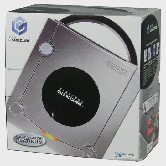 Nintendo Gamecube System Platinum Silver Console