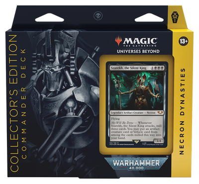 Universes Beyond: Warhammer 40,000 - Commander Deck (Necron Dynasties - Collector's Edition)