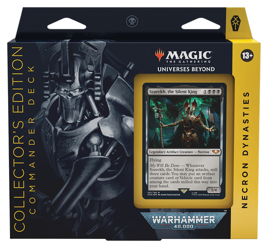 Universes Beyond: Warhammer 40,000 - Commander Deck (Necron Dynasties - Collector's Edition)