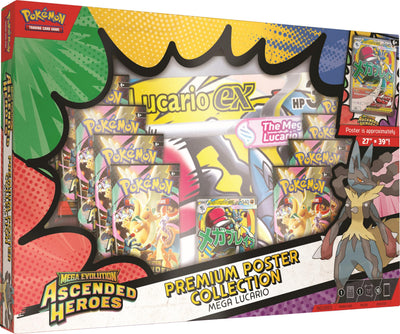 Pokémon TCG: Mega Evolution—Ascended Heroes Premium Poster Collection