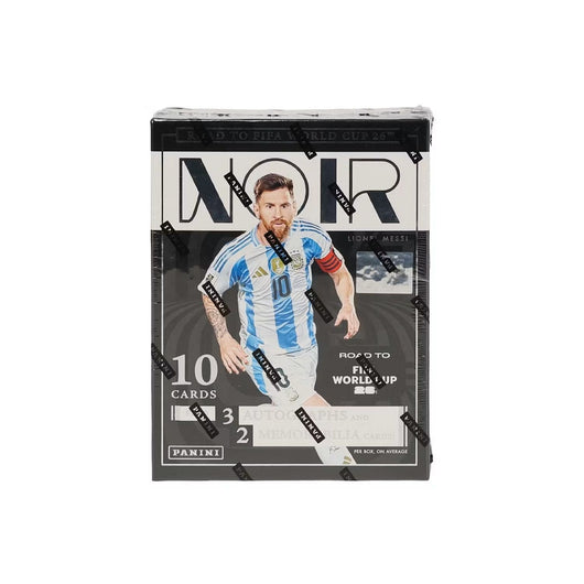2025-26 Panini Noir Road to FIFA World Cup Soccer Hobby 3-Box Case
