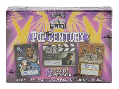 (Local Pickup Only) 2026 Leaf Metal Pop Century Hobby Box
