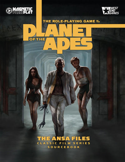 PREORDER Planet of the Apes RPG The ANSA Files Sourcebook Expansion