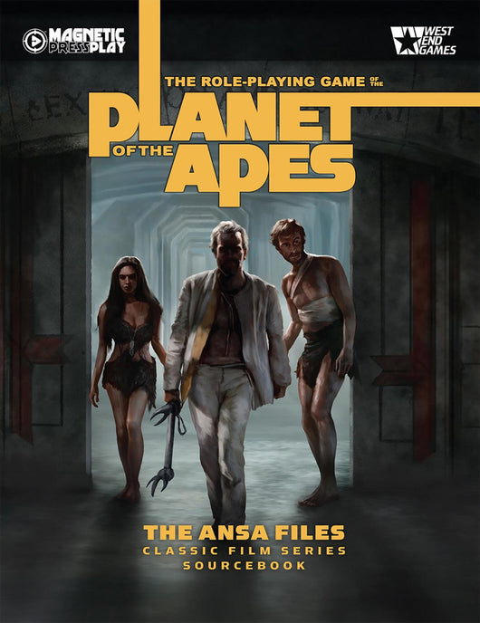 PREORDER Planet of the Apes RPG The ANSA Files Sourcebook Expansion