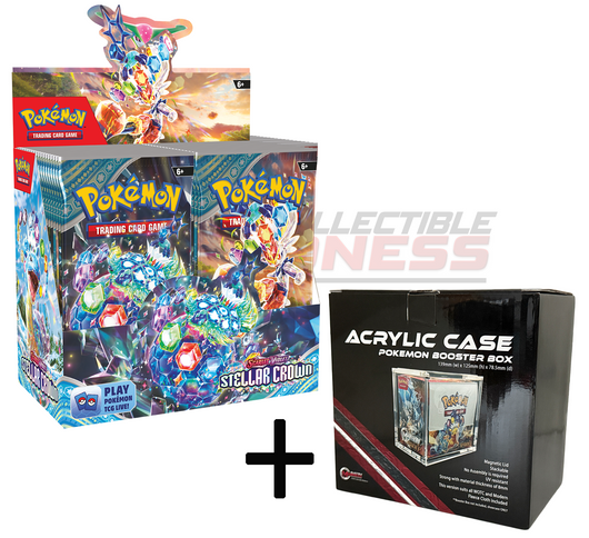 Pokemon - TCG - Stellar Crown Booster Box Options