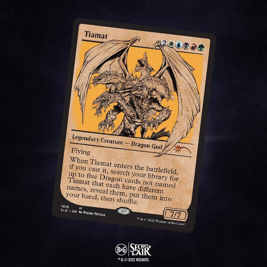 Magic the Gathering: Secret Lair Drop Series Here Be Dragons