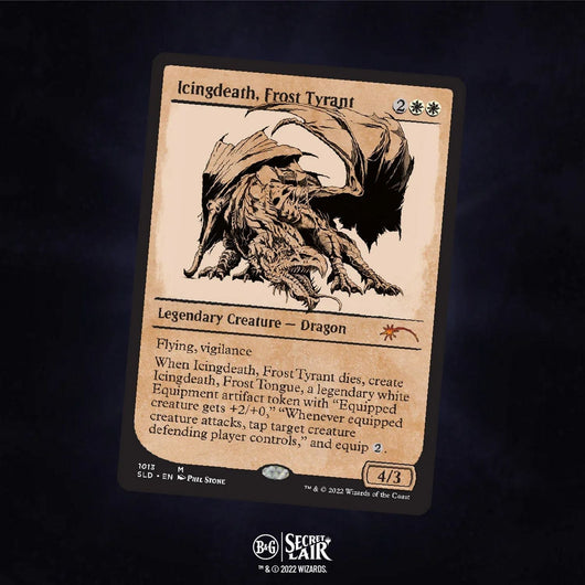 Magic the Gathering: Secret Lair Drop Series Here Be Dragons