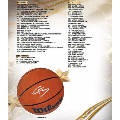 2026 Fanatics Under Wraps Autographed Mystery Basketball