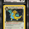 2000 Pokemon Team Rocket - 1st Edition Dark Dragonite 5/82 Holo CGC 8.5