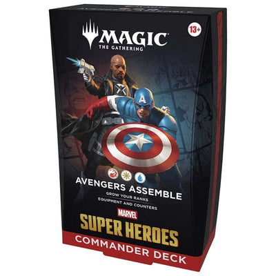 Magic the Gathering: Marvel Super Heroes Commander Decks (Set of 4)