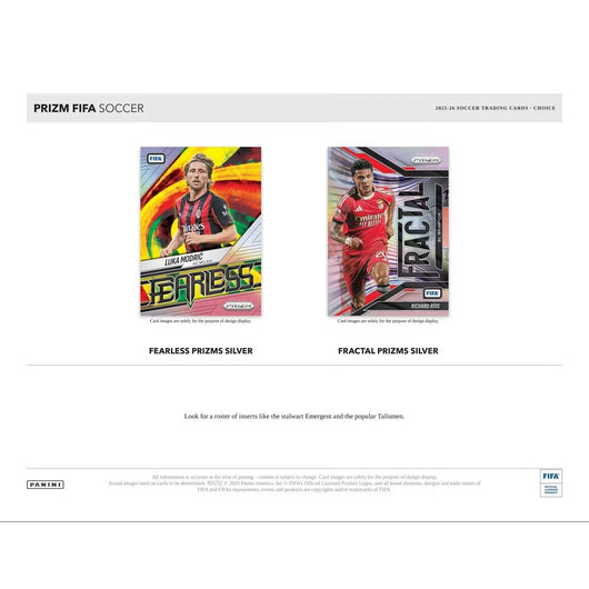 2025-26 Panini Prizm FIFA Soccer Choice Box