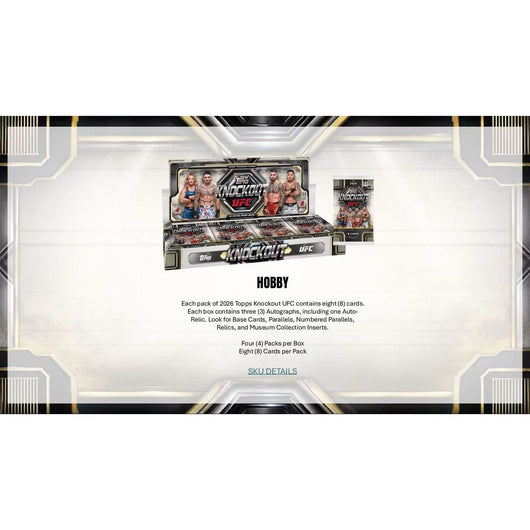 2026 Topps Knockout UFC Hobby Box
