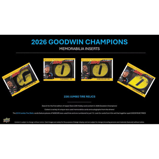2026 Upper Deck Goodwin Champions Hobby Box *Contact Us To Order*