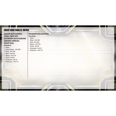 2026 Topps Knockout UFC Hobby Box