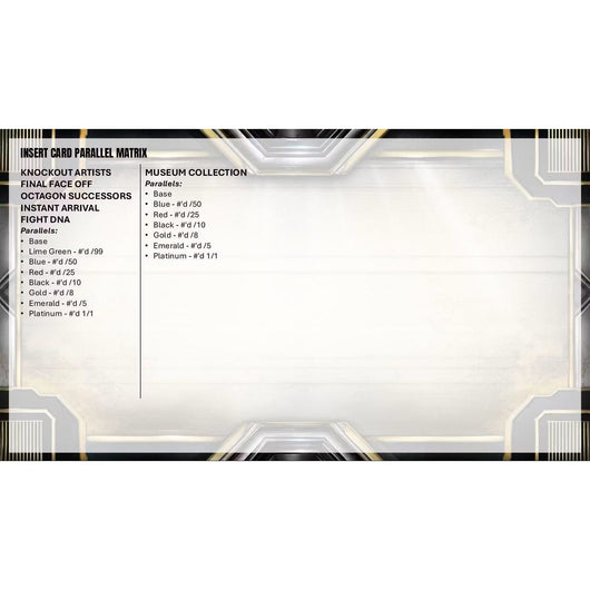2026 Topps Knockout UFC Hobby Box