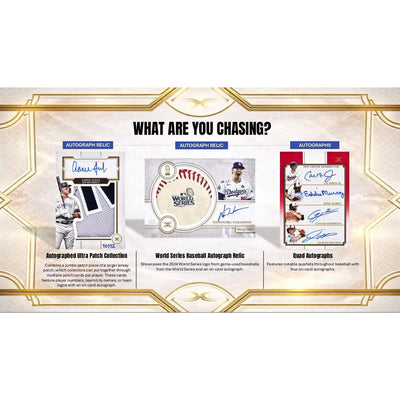 2025 Topps Definitive Baseball Hobby 2-Box Case