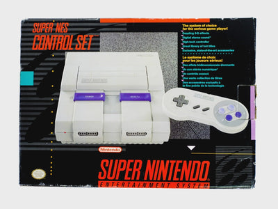 Super Nintendo System Console Control Set