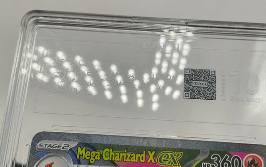 Mega Charizard X ex Pokemon Phantasmal Flames Ultra Rare #109 TAG 10