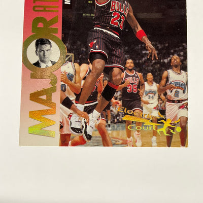 Michael Jordan / Charlie Sheen 1995-96 Upper Deck #339