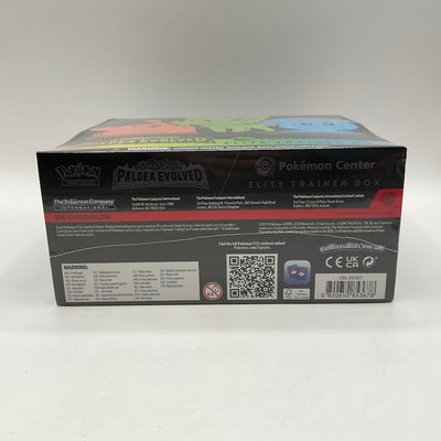 Pokemon: Scarlet & Violet Paldea Evolved Elite Trainer Box Pokemon Center Exclusive