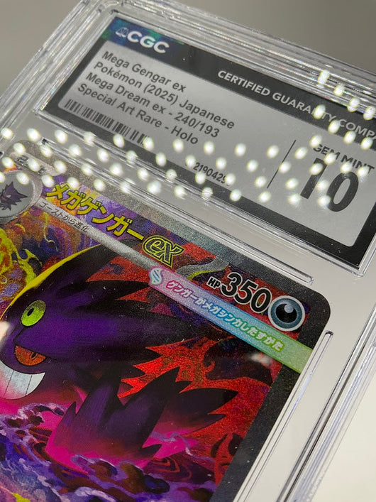 Mega Gengar ex Pokemon Mega Dream ex Special Art Rare Holo Japanese #240 CGC 10