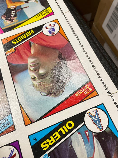 1984 Topps Football Full Set Uncut Sheets *See All Photos & Description*
