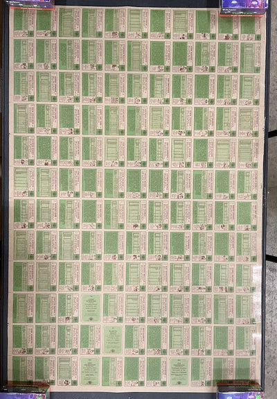 1984 Topps Football Full Set Uncut Sheets *See All Photos & Description*
