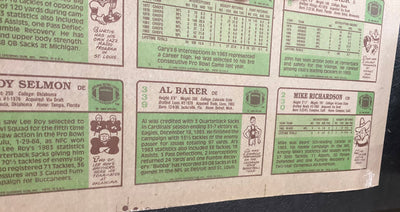 1984 Topps Football Full Set Uncut Sheets *See All Photos & Description*